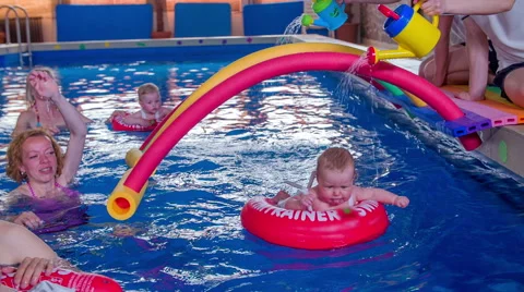 Toys using for bathing for children Video stock 54075820