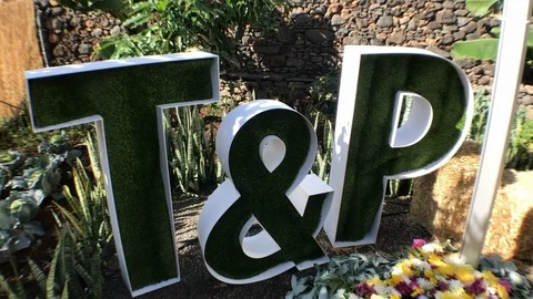 T&amp;P LETTERS Stock Footage 102653069