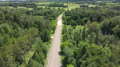 TPC Toronto Osprey Valley Golf Course Surrounded By Lush Forest In Summer At Stock Footage 331272355