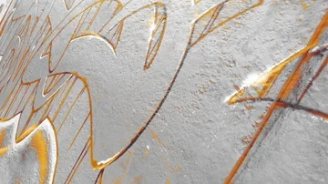 TR Graffities Orange Shine Stock-Footage 85564902