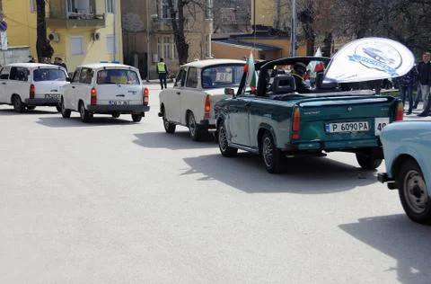 Trabant Oldtimers Stock Photos