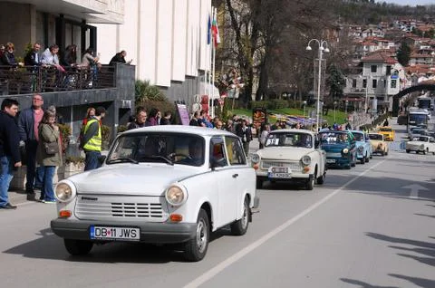 Trabant Oldtimers Stock Photos