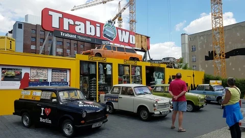 Trabi World in Berlin Stock Footage 79855406