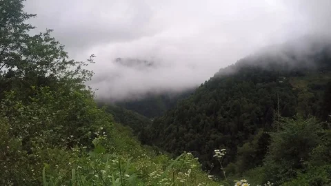 Trabzon Mountain Plateau (30 Second - Time Lapse 12x) Stock Footage 118303117