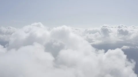 Trabzon Over The Fluffy Clouds Aerial View Vídeo Stock 119050106