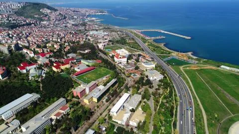 Trabzon panorama Stock Photos