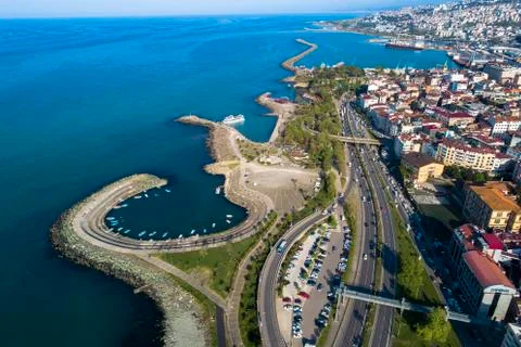 Trabzon panorama Stock Photos