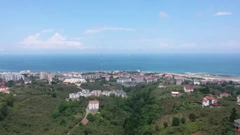Trabzon's Charm from the Sky Stock Footage 249311166