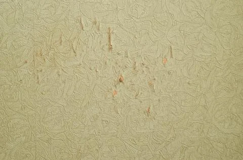 A trace of a cat scratching on the wall in the room Foto stock