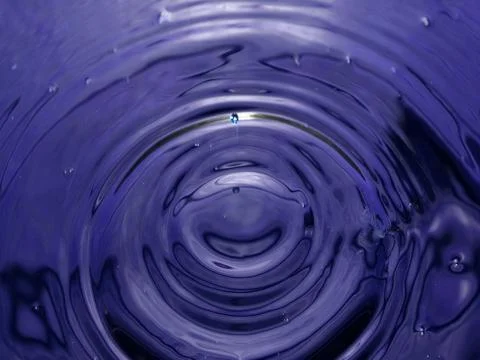 A trace from the impact Stock Photos