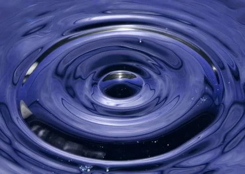 A trace from the impact 写真素材