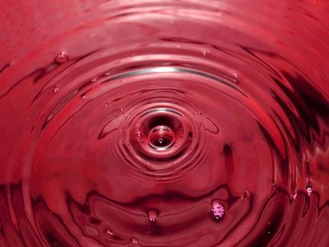 A trace from the impact Stock Photos