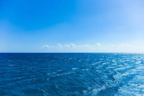 Trace of the ship Stock-Fotos