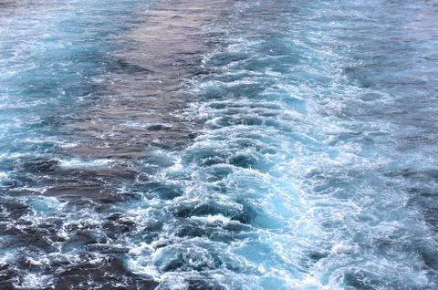 TRACE ON WATER. Philippines Stock Photos