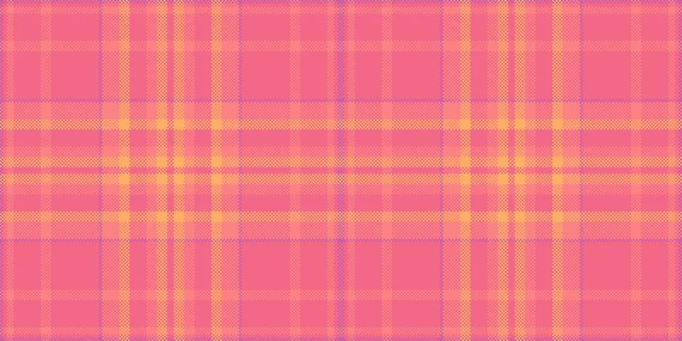 Tracery check plaid pattern, frame texture textile vector. Christmas orname.. Illustrazione stock