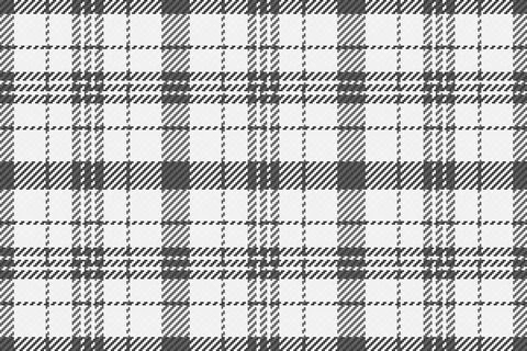 Tracery check vector texture, male textile tartan background. Thread patter.. Stock Illustration