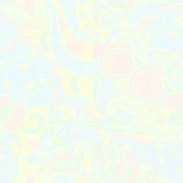 Tracery seamless pattern. Mehndi design. Pastel. 6 colors. Ethnic doodle text Stock Illustration