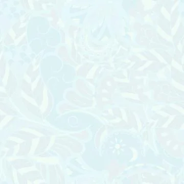 Tracery seamless pattern. Mehndi design. Pastel. 6 colors. Ethnic doodle text Stock Illustration