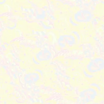 Tracery seamless pattern. Mehndi design. Pastel. 6 colors. Ethnic doodle text Stockillustratie