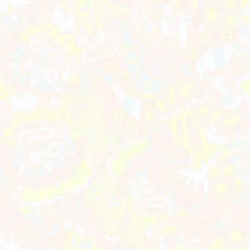 Tracery seamless pattern. Mehndi design. Pastel. 6 colors. Ethnic doodle text Stock Illustration