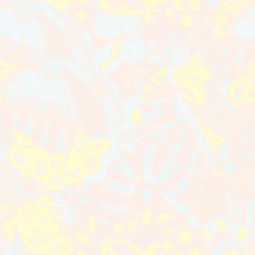 Tracery seamless pattern. Mehndi design. Pastel. 6 colors. Ethnic doodle text Stockillustratie