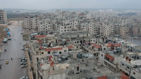 Traces of the Syrian War Stock-Footage 125640566