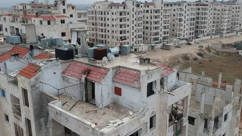 Traces of the Syrian War Stock-Footage 125647786