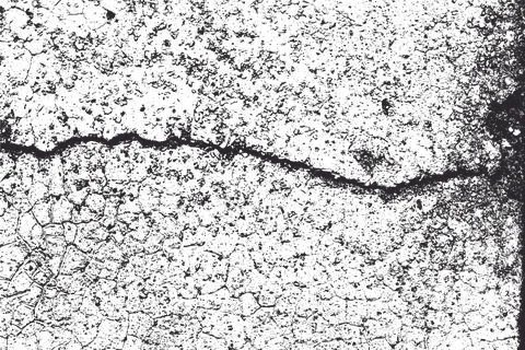 Traces of time left on the wall Illustrazione stock