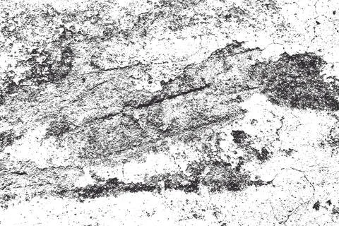 Traces of time left on the wall Stock Illustration