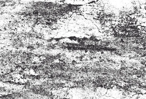 Traces of time left on the wall Illustrazione stock