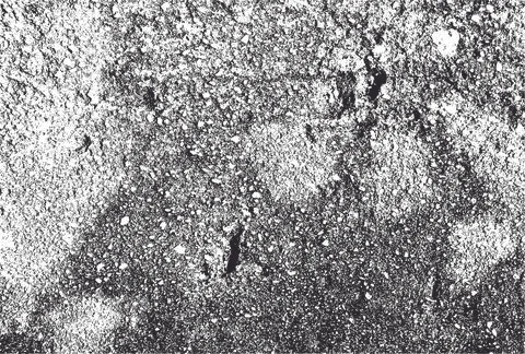 Traces of time left on the wall Illustrazione stock