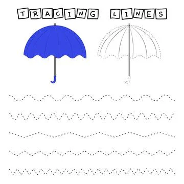 Tracing lines 3 Stock Illustration