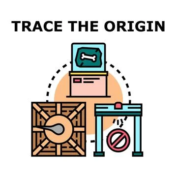 Tracing the origin and history of ancient discoveries, tools, and restricte.. イラスト素材