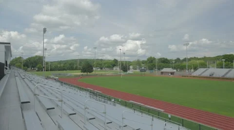 Track and Field Time Lapse Stockbeeldmateriaal 54180485