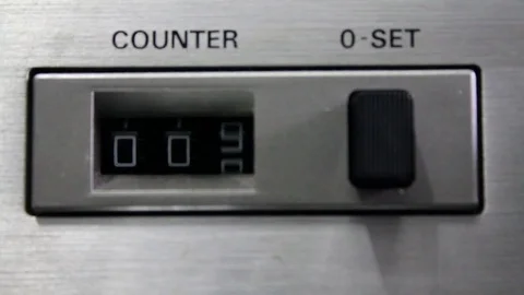 Track Counter Video stock 78817777