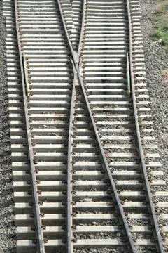 Track Diversion Stock Photos