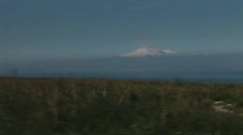 Track on Etna vulcano 스톡 동영상 847362
