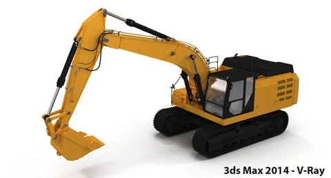 Track Excavator 3d Model Download 91497698 Pond5