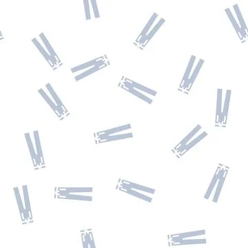 Track pants apparel glyph vector seamless pattern Stock Illustration