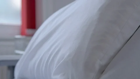 Track Past Empty Hospital Bed Slow Motion Stock Footage 128496832