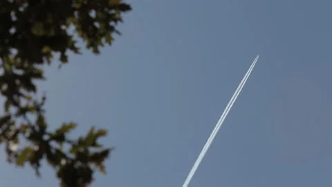 Track from the plane Video stock 131239356