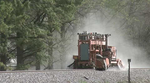 TRACK REPAIR 5 Stock Footage 11145767