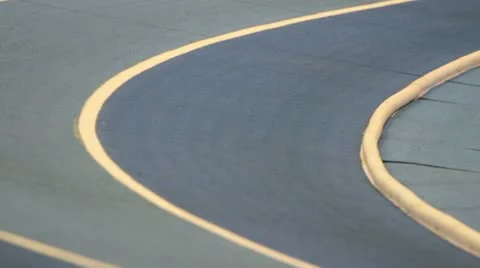 Track Runners (Slow Motion) Stock Footage 11495787