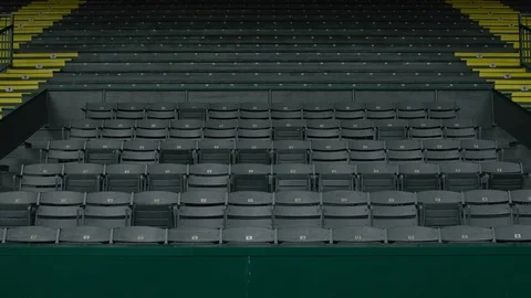 Track stadium seating 1 Stock Footage 106590301