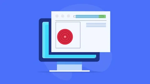 Track target audiences in real time with website campaign analytics. 스톡 동영상 308073587