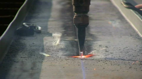 Track torch close in Video stock 491039