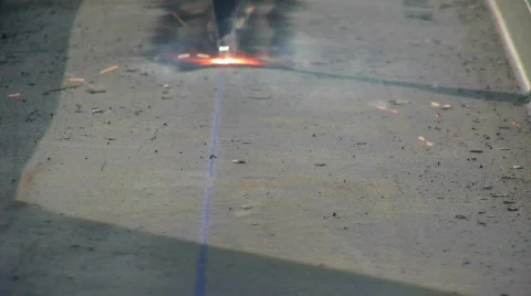 Track torch Video stock 491044