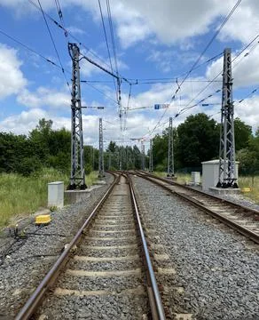 Track of the Train Stock Photos