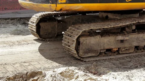 Tracked excavator Stock-Footage 49981806