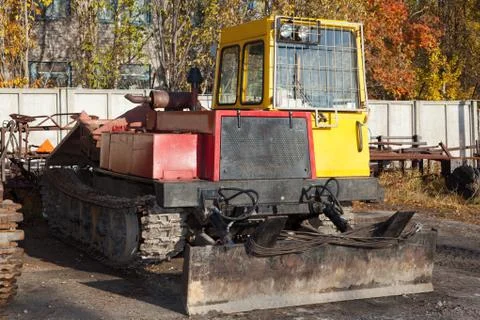 Tracked skidder Stock Photos